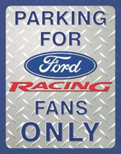 Parking for ford racing fans vintage nostalgic new steel sign free shipping!!!