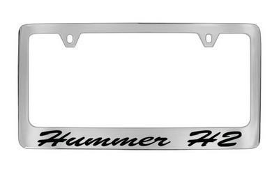 Hummer genuine license frame factory custom accessory for h2 style 2