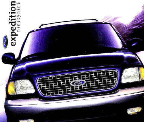 1999 ford expedition brochure -expedition xlt &amp; eddie bauer expedition