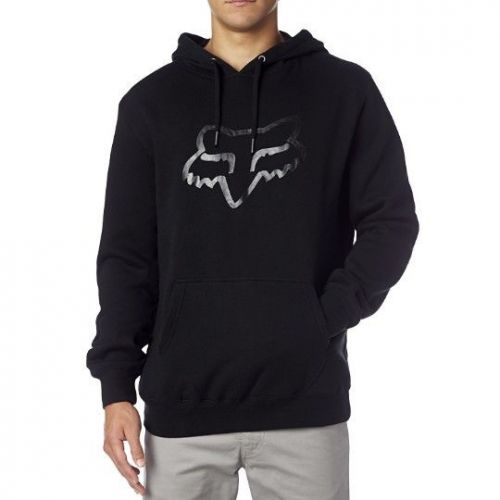 Fox racing legacy mens pullover hoodie black/black