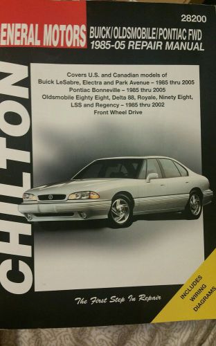 Chilton gm buick oldsmobile pontiac fwd 1985 - 2005 repair manual
