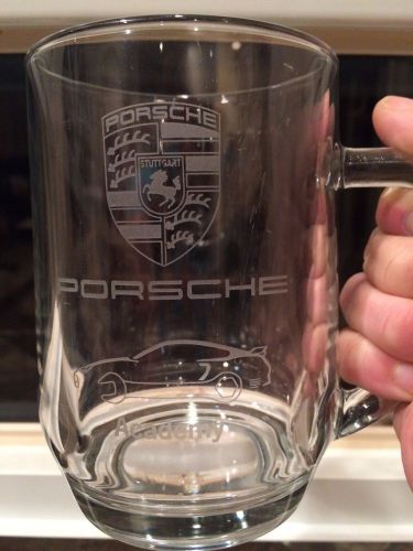 Rare porsche set of 4 mugs-glassware