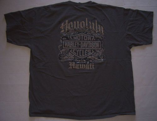 Honolulu harley davidson honolulu hawaii t shirt xxl