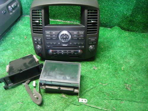 2008 nissan pathfinder le oem dash bose navigation radio stereo player assembly