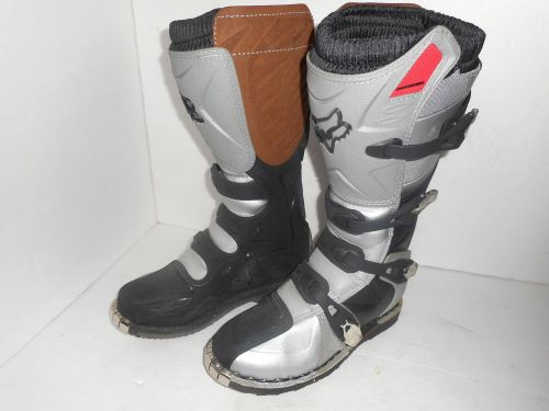 Fox tracker motocross / mx / dirt bike boots  ( men&#039;s size 8  ) woman&#039;s size 9.5