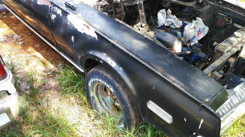 1967 mercury cougar right fender,marker light and front extension