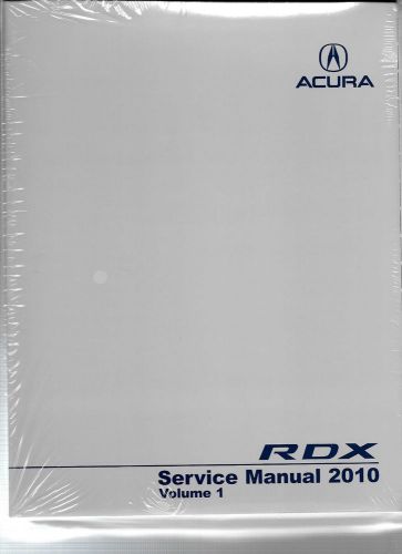 2010 acura rdx service manual set (2 volumes)