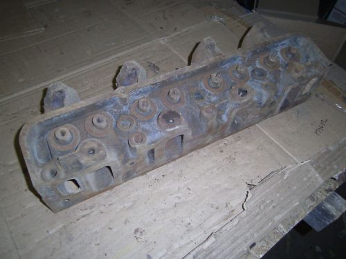 Original big block ford fe 352 390 c1ae-6090-a 1a9 cylinder head parts project