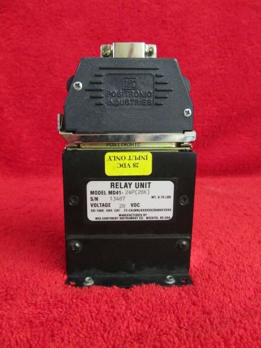 Mid-continent md41-24p (28k) relay and md41-229 gps annunciation control unit