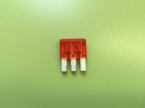 10a micro triple blade fuse micro3 12v 24v  10 amp 99¢ each flat rate shipping