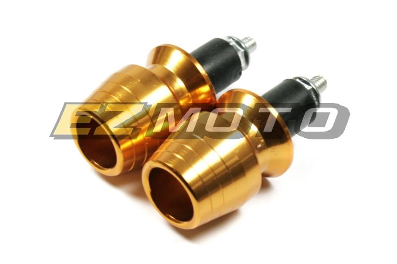 Gold 7/8" 22mm bar end plug for fjr fz fzs fzr tzr yzf fazer 1000 1300 1200 1 6