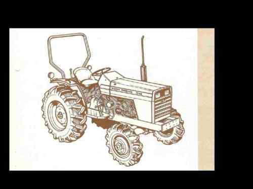 Massey ferguson mf 1040 parts manual 140pg exploded diagrams for mf1040 tractors