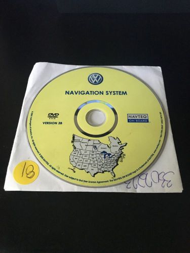 Vw volkswagen navigation nav dvd oem s0022-0070-509 version 3b north america