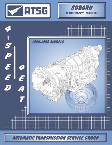 Subaru 4 speed 4eat atsg rebuild manual transmission transaxle overhaul book
