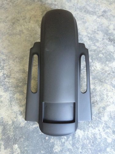 Harley bagger stretched rear fender with cvo style lighted 2009-2013 no cutouts