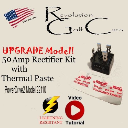 50 amp rectifier for club car battery charger repair, 22110