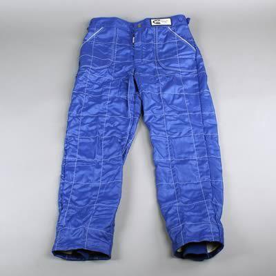 G-force racing 4547lrgbu driving pants double layer nomex men's large blue ea
