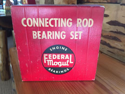 Federal mogul vintage nos connecting rod bearing set of 8 1505 caa