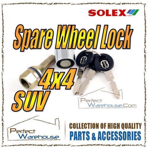 Solex spare wheel lock 3 keys fit for mitsubishi challenger 1998-2004 us