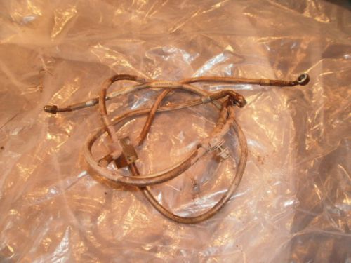 2006 can am 650 outlander front brake lines hoses from master to calipers