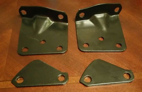 1961 chevy impala belair front bumper mounting brackets