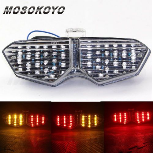Motorcycle clear tail led light turn signals lights for yamaha yzf r6s 06-08 mos