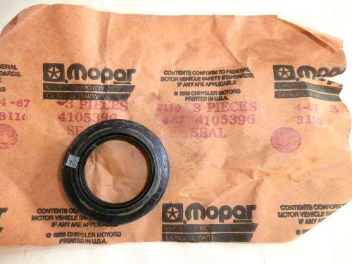 * right rear camshaft seal mopar nos 4105396 1981-87 dodge chrysler plymouth