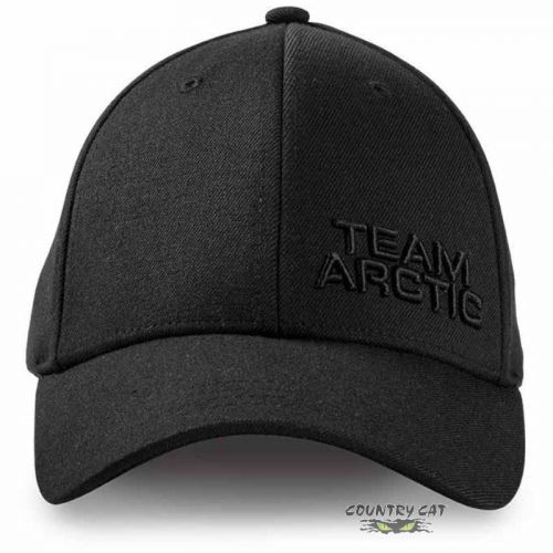 Arctic cat team arctic fitted black baseball cap - black - 5253-186, 187, 188