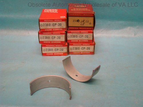 1960 - 1980 ford 144 170 200 250 rod bearing set 020 comet falcon mustang meteor