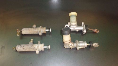 Lot of (4) afco racing nabco 7/8&#034; 5/8&#034; master cylinder cores brake clutch imca