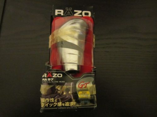 Razo gt-advanced ra-97 long 170g shifter, shift knob, manual, rare
