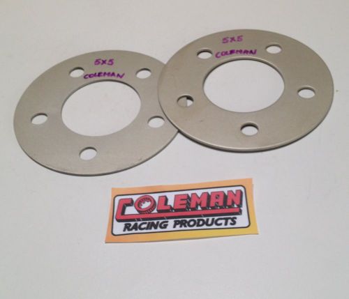 Coleman 5 x 5 wheel spacers (pair) steel