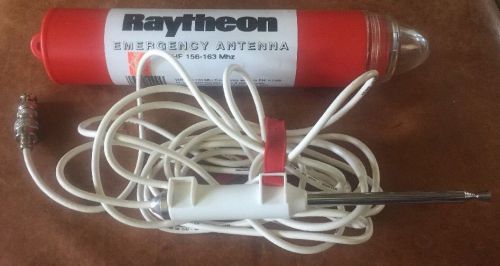 Raytheon emergency stowaway vhf antenna 156-163mhz made/italy