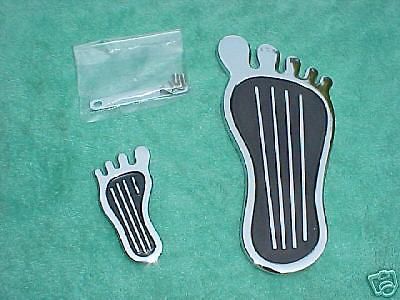 Pedal cover set,, vintage style gas pedal &amp; dimmer covers,rat rod,moon.1955 ford
