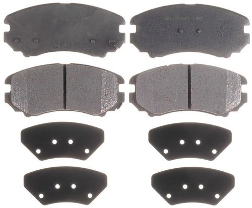 Disc brake pad-ceramic front acdelco advantage 14d924ch