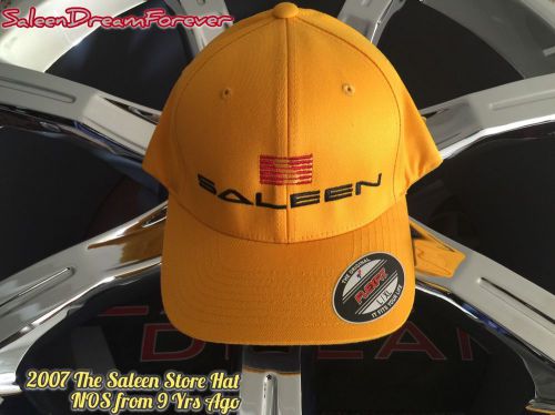 Rare the saleen store yellow embroidered hat s281 s302 mustang ford s331 pj