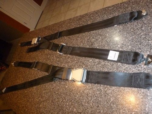 Two seat belts / shoulder harnesses , tso  (rotax912 ,jabiru 3300 ,exprimental)