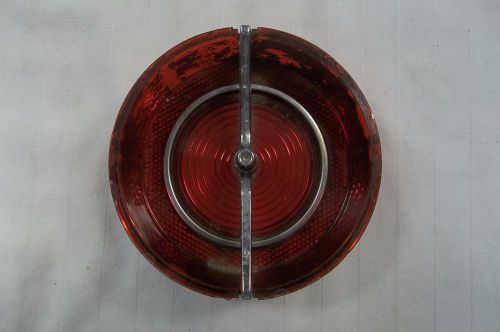 1961 cadillac oem tail light lens with trim good used condition