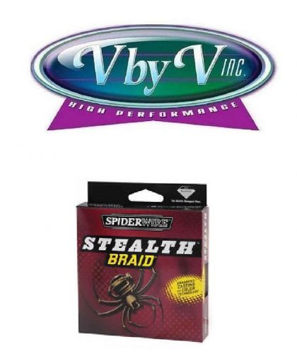 Spiderwire stealth braid 50-lb fishing line 300 yds. each