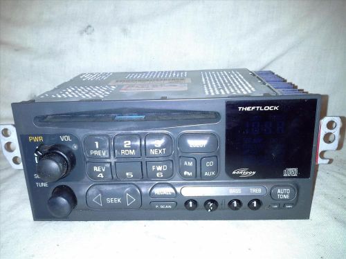 1998 chevrolet camaro cd player used oem factory chevy 98