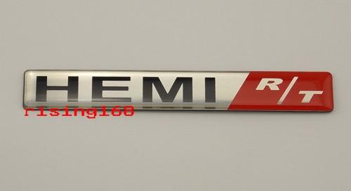 Car metal emblems badges decal hemi rt r/t for dodge charger challenger r94