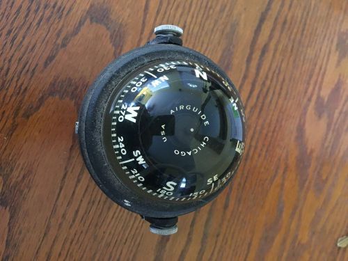 Airguide compass with mounting bracket boat marine