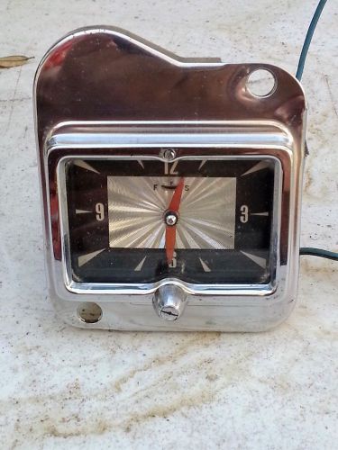 1955 automotive clock
