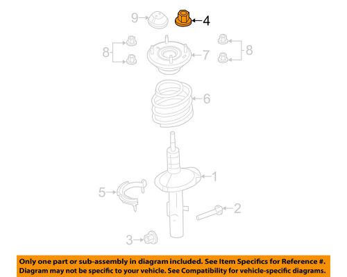 Ford oem front suspension-top nut w713968s440