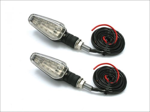 Drc moto led 602 led flasher clear lens d45-60-209 turn signal turnsignals