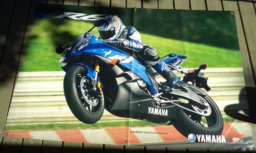 Yamaha r6 dealership/garage banner approx. 6ft by 4ft  50th anniversary