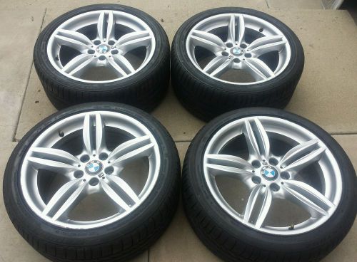 19&#034; bmw 535i 535i 545i 550i f10 f12 oem wheels &amp; tires 351  645i 650i 18 20