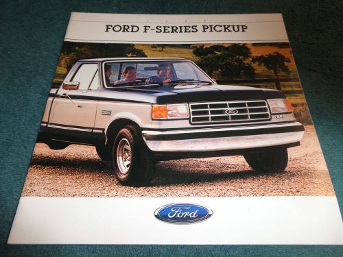 1988 ford pickup sales brochure / catalog original fomoco item!