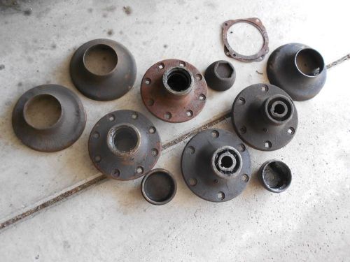 Vintage wheel hub 380248 lot of 4 for parts or repair car truck tractor ?