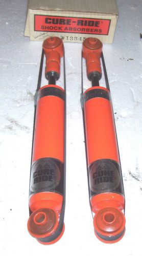 Cure ride gas shocks rear 1984 to 1992 mustang  t bird  cougar  13345 nos